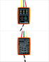 QWORK Professional 3-Phase AC Voltage Tester with LED Display, 60V~600V