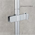 Fox Baby 20-25MM Adjustable Shower Head Holder for Slide Bar,Universal O.D, Rail Head Bracket Holder for Slide Bar