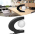 Floating Moon Night Light Lamp, Magnetic Levitation Desktop Light, Multicolor Changing ABS Floating Moon for Office