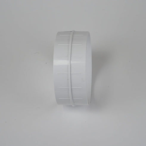 Plastic 6" Inline Duct Connector - Exhaust/Inlet Connector for Flexible or Straight Duct, Connector Size 5.9"