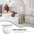DOITOOL Chamber Pot: Bedroom Enamel Urinal Bottle Urine Pots Potty Urinal Bucket Portable Toilet Spittoon for Adults