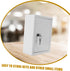 Package Package Homoyoyo Milk Box with Lock Wall Mounted Box for Outdoor Use Durable and Sturdy Design Multi Use