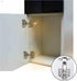 12 Packs -1.890.550. 55 Closet Hinge LED Sensor Light in Smart Touch Induction Cabinet Light for Kitchen Cabinet