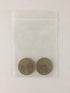 2''x 3'', Small Clear Poly Zipper Bags (Pack of 200), 2 Mil Reclosable Storage Bags for Jewelry, Candy