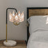 7.08 Inch TEHAUX Crystal Crown Pendant Lamp Accessory, Metal and Glass Chandelier Decoration for Ceiling Light Fixture