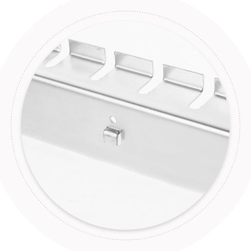 370mm Homoyoyo Perforated Wall Hook Pegboard Rack Screwdriver Organizer Tool Holder Hand Tool Rack Garage Workbench