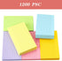 Tecmisse 1200 3x5 Inches 6 (1200) Pcs Ruled Index Cards, Colorful Index Cards Bulk, Heavy Colored Note Cards, Study