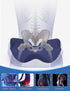 Janemiri Tailbone, Seat Cushion, Seat Cushion for Sit Bone and Back Pain Relief, Butt, Hip, Hamstring, Posture Support