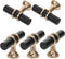 TEHAUX Stylish 10pcs Cabinet Door Handles Zinc Alloy Knobs Pulls Versatile for