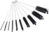 CCINEE 10pcs Pipe Cleaner Brush, Natural & Synthetic Bristles for Cleaning Bottles, Tubes, Jars, and Narrow Containers