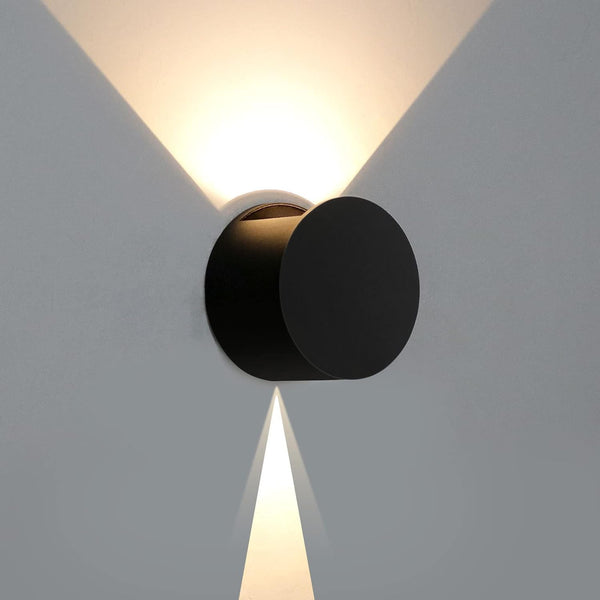 Kawell 8W Modern LED Wall Sconce Light Up Down Waterproof Outdoor Wall