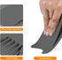 Original Patented Door Stoppers, Optish Non Slip Rubber Door Stop Wedge for Carpet, Hardwood, and Tile