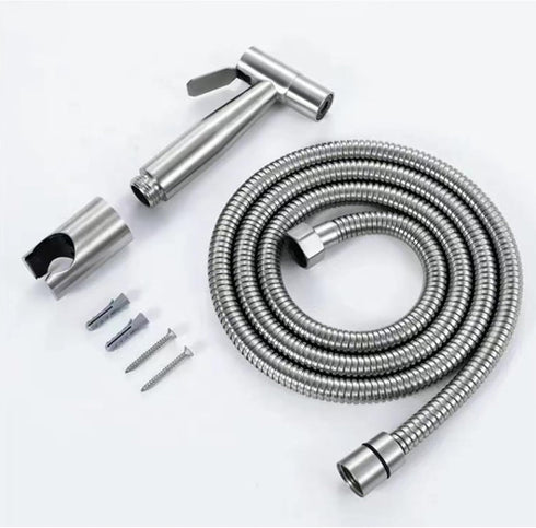 Kryfelix 5FT Hand Held Bidet Sprayer Hose Handheld Bidet Sprayer For Toilet Toilet Bidet Sprayer For Intimates Care