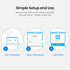 Broadlink Smart Bulb, 10W RGB Dimmable Wi-Fi LED Light Bulbs, Color Changing A19 800lm, 4-Pack