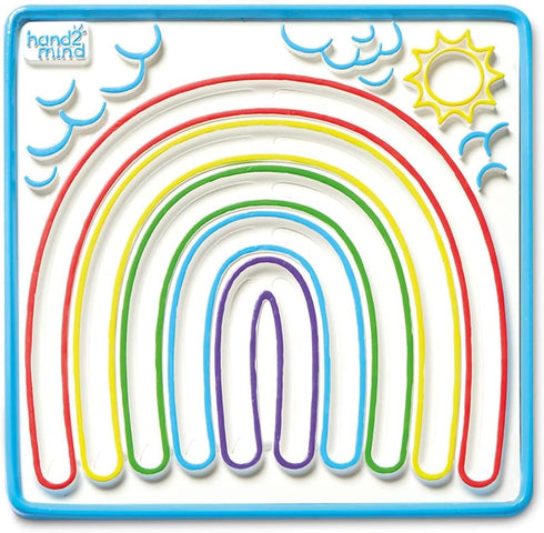 hand2mind Mindful Maze Boards, Tactile Sensory Toys for Toddlers, Calm Down Corner Supplies, Mindfulness for Kids