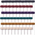 Rocaris 60 Pack Abrasive Buffing Wheels, 1/8" Shank Polishing Wheels for Rotary Tools, 1 Inch