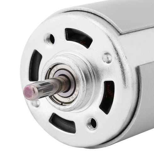 Brushed Magnet DC Motor 12V 0.32A 150W, 13000-15000RPM High Power for Electric Tools