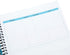 Blue Monthly Budget Planner, Bill Organizer with 24 Pockets for Receipts, Home Expense Tracker (8x10 In)