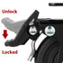 Finnhomy 2.5 Inch Heavy Duty Caster Wheels Set of 4, Lockable Premium Nylon for Toolbox