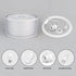 SLYYMY 15FT Plug in Pendant Light, White Cord Hanging Lights with Plug in Cord, Hanging Light with On/Off Switch