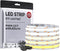BTF-LIGHTING FCOB COB LED Strip CCT Tunable 3000K-6000K,UL Listed DC24V 16.4FT CRI