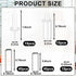 Wulitaotao 125 Set, Pins,0.75inch 0.6inch PCS Repair Plantation Shutters Tool Plantation Shutter Louvers Staples