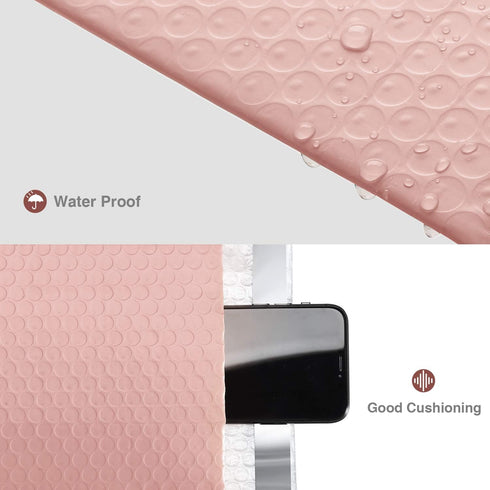 GSSUSA Bubble Mailers 6x10 Inches Padded Envelopes 50 Pack, Usable Size 6x9" Self Seal Package Mail Packing Business