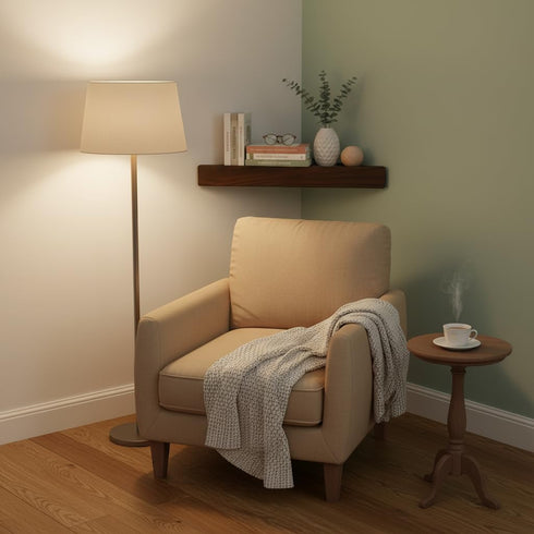 Versatile Corner Shelf - Perfect for Home Organization