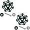 C-134KT-805 Hose Bib Repair Kit - Outdoor Faucet Handle for PRIER-C-134KT-805 with Universal Design Adapter