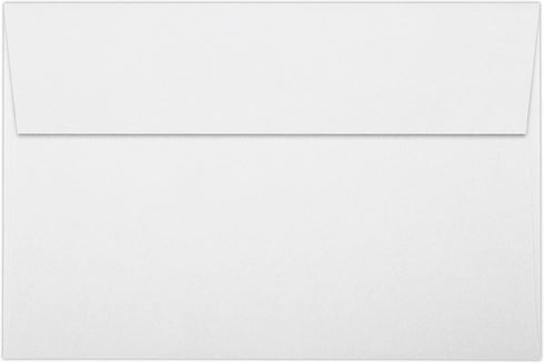 LUXPaper A9 Invitation Envelopes | Bright White | 5 3/4" x 8 3/4" | 70lb. Text | 50 Qty