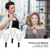 Oahtzy 3Pack Face Shield for Hairspray, Barber Salon Face Shield Reusable Protective Cover for Hairdressing Makeup