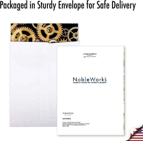 The Best Card Company Jumbo Big Father's Day Card for Dad with Envelope (8.5 x 11 Inch) - Appreciation Notecard