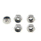 304 Stainless Steel Hex Nut Nylock Locknuts A2-70 (5, M14-Pitch 2.0)