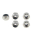 304 Stainless Steel Hex Nut Nylock Locknuts A2-70 (5, M14-Pitch 2.0)