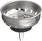 Plumb Pak PP820-22 Replacement Sink Basket Strainer, Stainless Steel with Fixed Post And Stopper