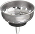 Plumb Pak PP820-22 Replacement Sink Basket Strainer, Stainless Steel with Fixed Post And Stopper