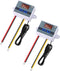 Alinan 2pcs 220V XH-W3001 Digital LED Temperature Controller Mini Thermostat Switch with Waterproof NTC 10K Probe