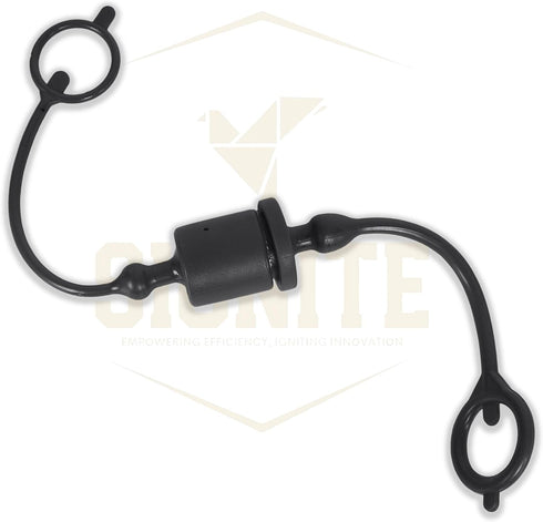 2 Set 1/2 Tractor Hydraulic Coupler Male Dust Cap and Female Plug Cover, ISO A Quick Disconnects Port Plug Fittings