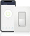 TOPGREENER Smart Wi-Fi Switch, Control Lighting from Anywhere, in-Wall, Single Pole or