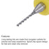 uxcell Micro PCB Drill Bit Set, 10pcs 1/8" Shank 0.85mm Solid Tungsten Carbide CNC Engraving Bits