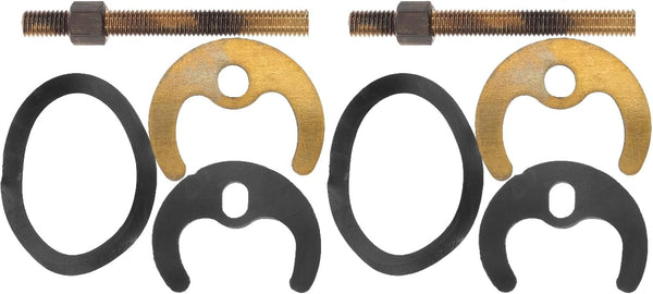HEMOTON 2 Sets Horseshoe Mounting Accessories Kitchen Faucet Installation Kit for Repairing Faucet Sink