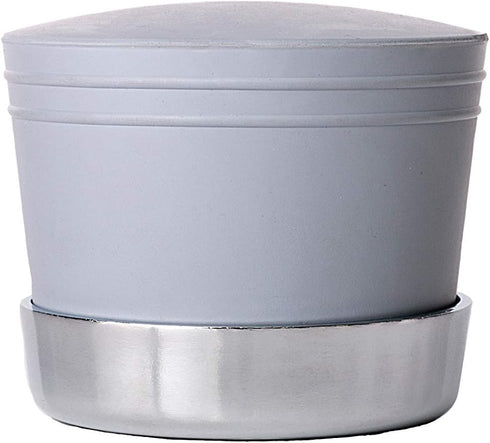 E-Z 2CAP Rubber Flooring Mallet Cap with Steel Retention Ring: A Grey, Non-Marring Rubber Replacement Mallet Cap for Unfinished and Pre-Finished Hardwood Flooring Mallets by Pro Drive HD