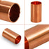 Supply Giant DDDM0038-5 Straight Copper Coupling Fittings with Sweat Ends, 3/8 Inch