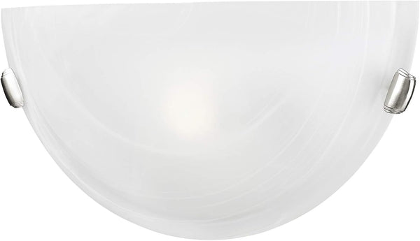 Livex Lighting 4271-91 Home Basics 1 Light Brushed Nickel Wall Sconce with