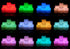 18-Key 3 6 Pack Decor(3" 3",4", 5",6") DRomance Color Changing Flameless Candles with Remote and Timer, AAA Batteries