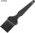 uxcell 4 Pcs Anti Static ESD Brush, Plastic Handle Nylon Lab Cleaning Brushes for Electronics Repair