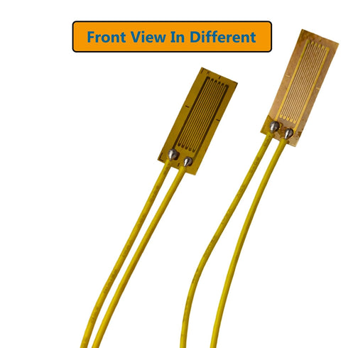 Strain Gauge, 120ohm Foil Sensor, 10AA Load Cell Pressure Resistance Strain Gauge, 2 Pieces