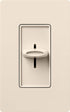 1.5-Amp 3-Speed Lutron SFSQ-F-LA Skylark Single Pole Slide-To-Off Fan Control, Light Almond