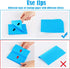 Large Sticky Notes 1000 Sheets, 3 x 5'' Self-Stick Pads, 10 Pack, Bright Colorful Memo Pads for Home, Office, School