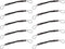 Ergodyne Squids 3136 Black Barcode Scanner Adaptor Straps, Carrying Strap for Bar Code Scanners, 10-Pack